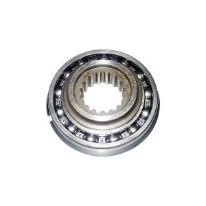 Single-row radial ball bearing with a check groove 50118